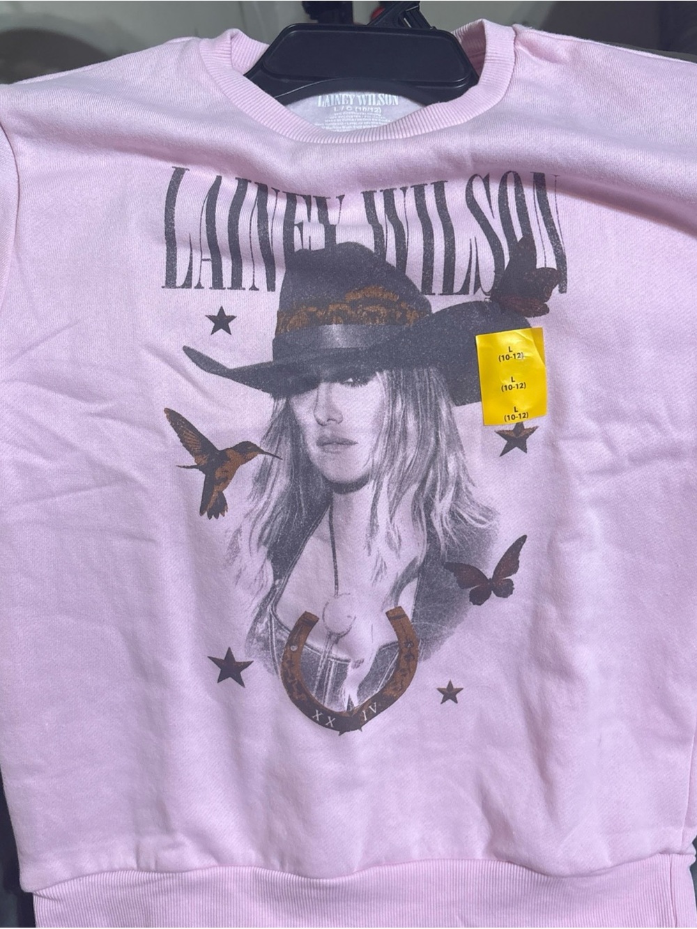 Laney Wilson Pink Graphic Hoodie for Kids